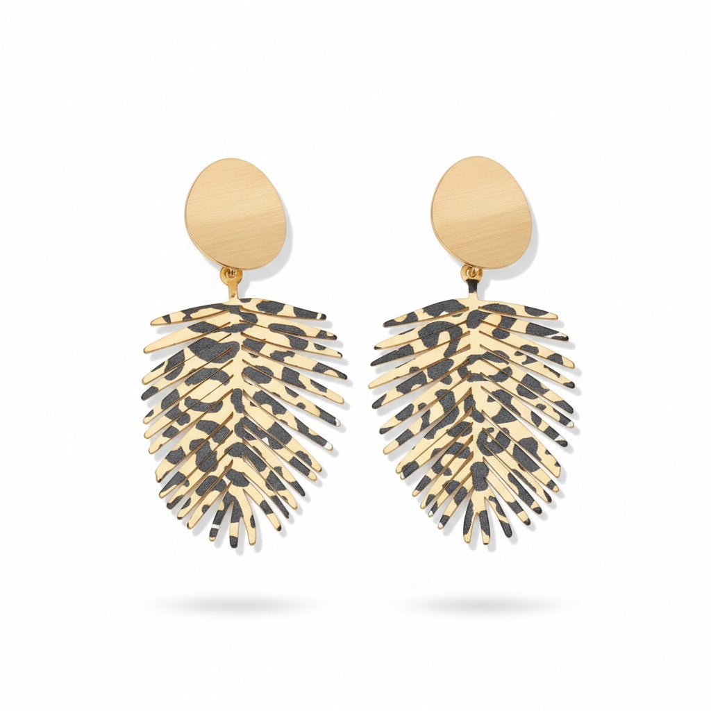 Leaf earrings