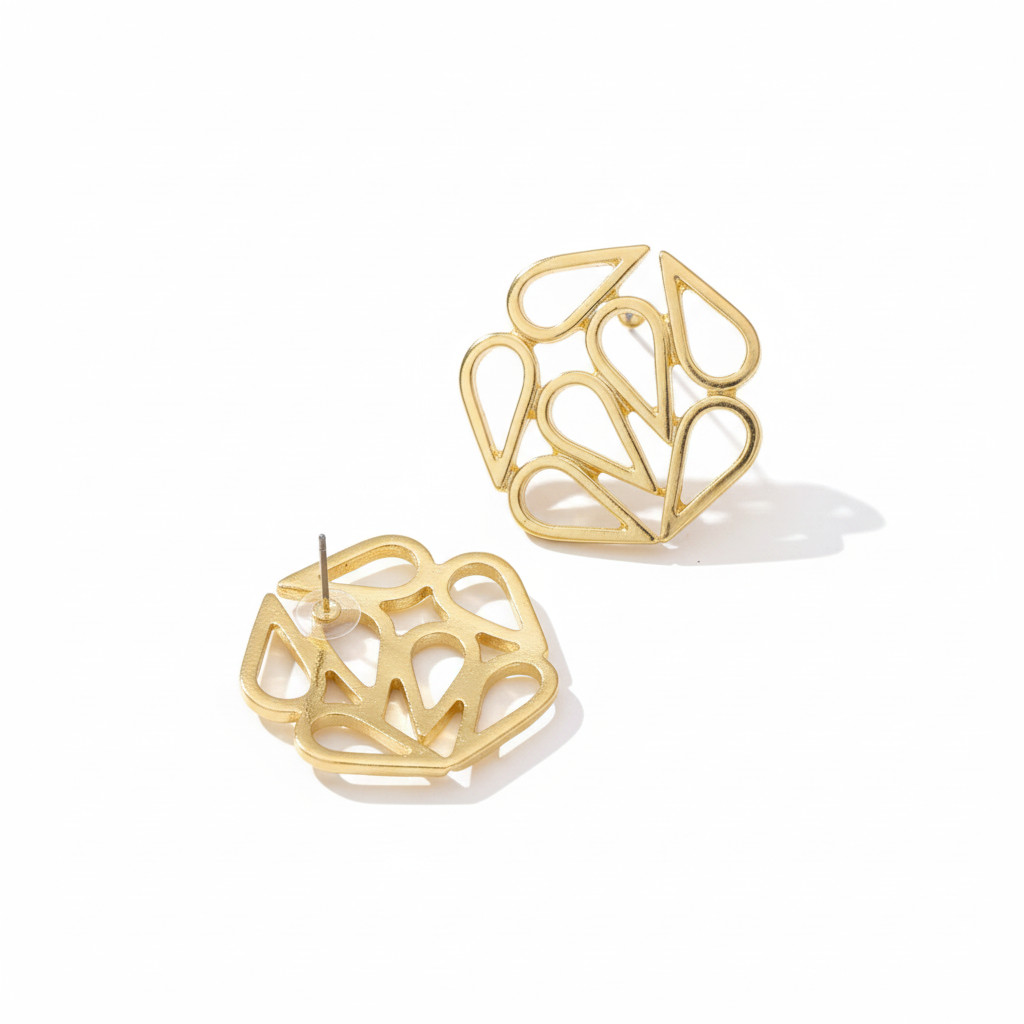 Petal earrings