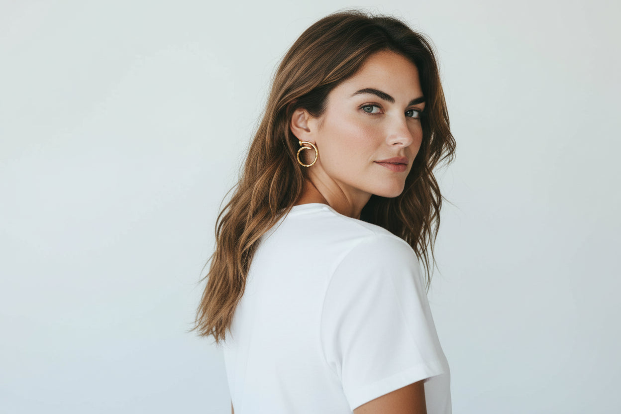 Le clou earrings
