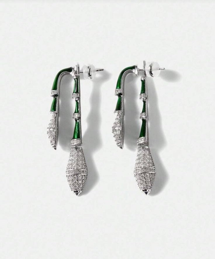 Bamboo earrings
