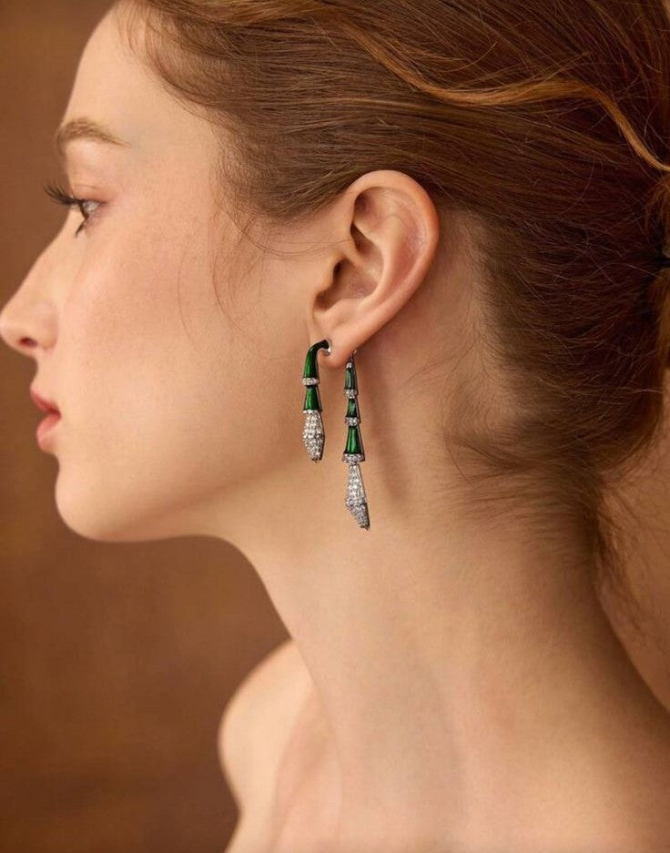 Bamboo earrings