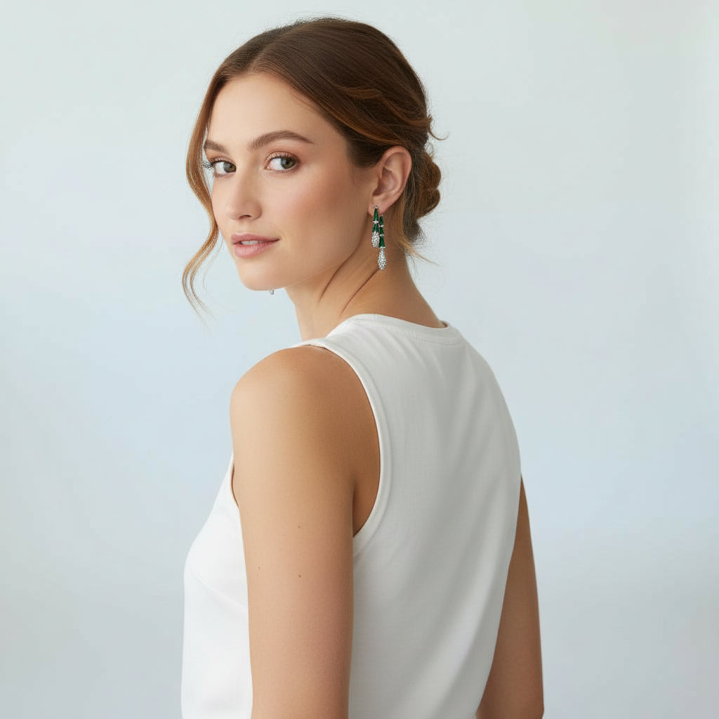 Bamboo earrings