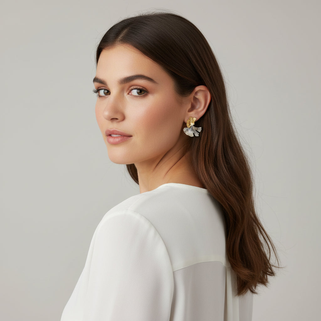 Flamingo earrings