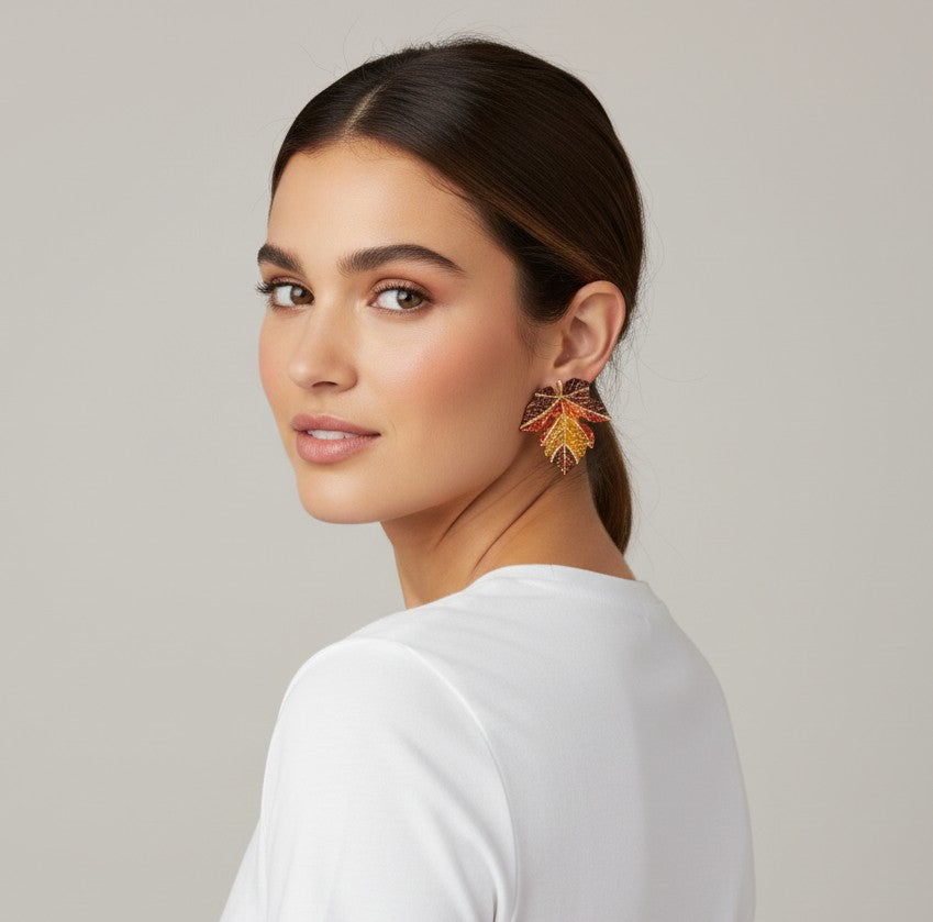 Fall earrings