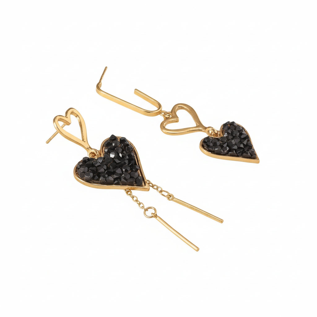Asymmetrical earrings