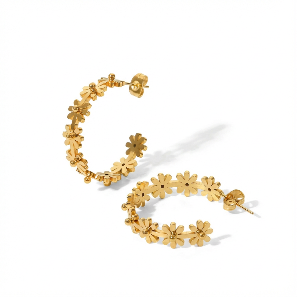 Flowers Hoops