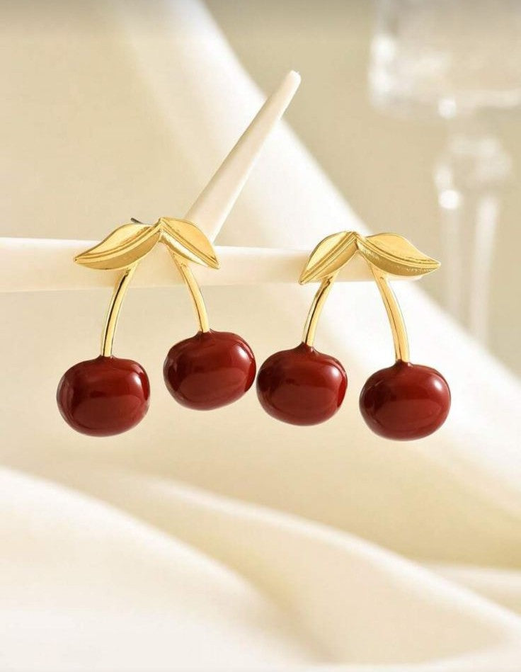 Cerise earrings