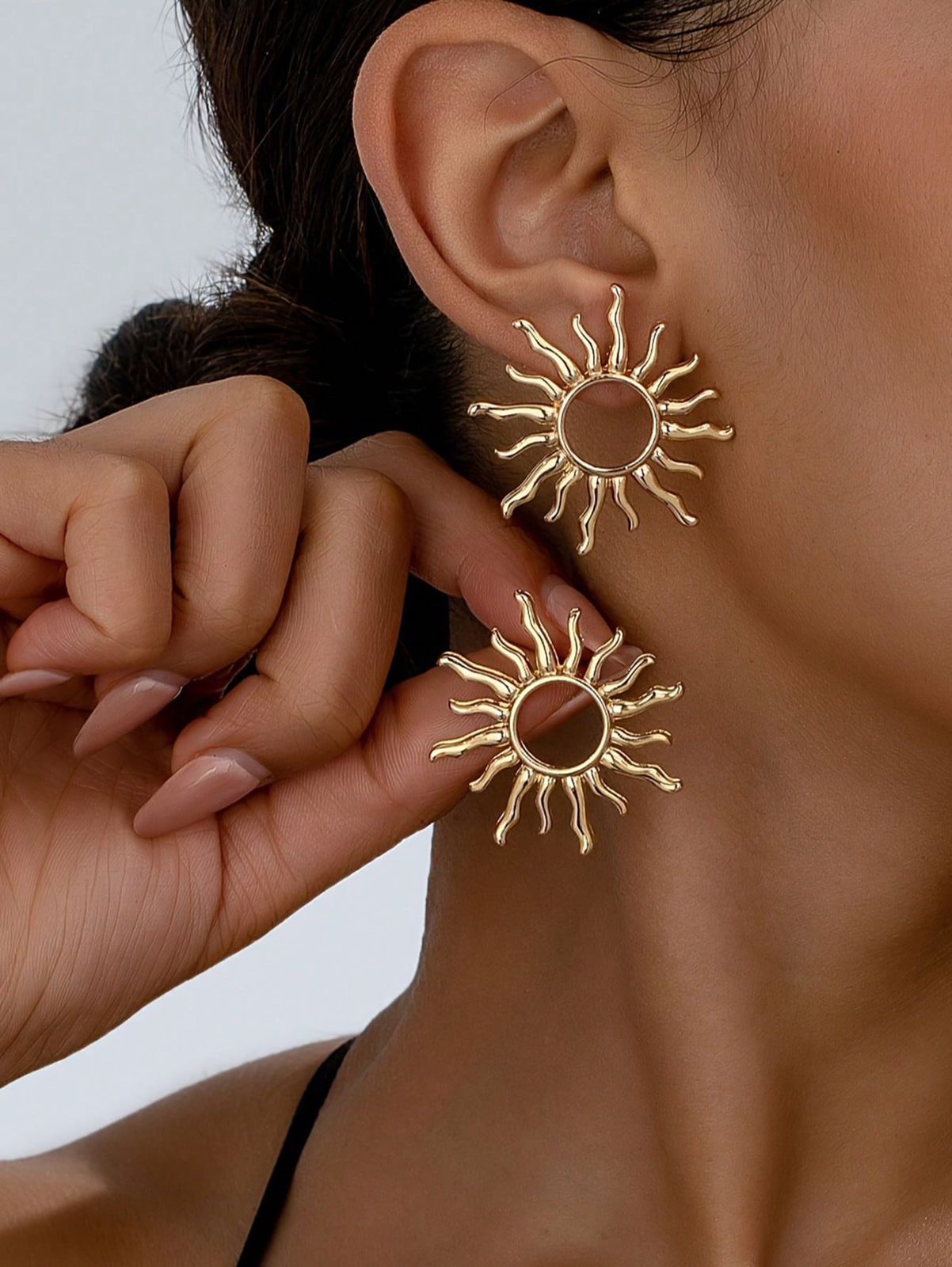 Sunflower earrings