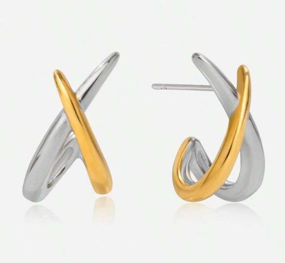 Cross earrings