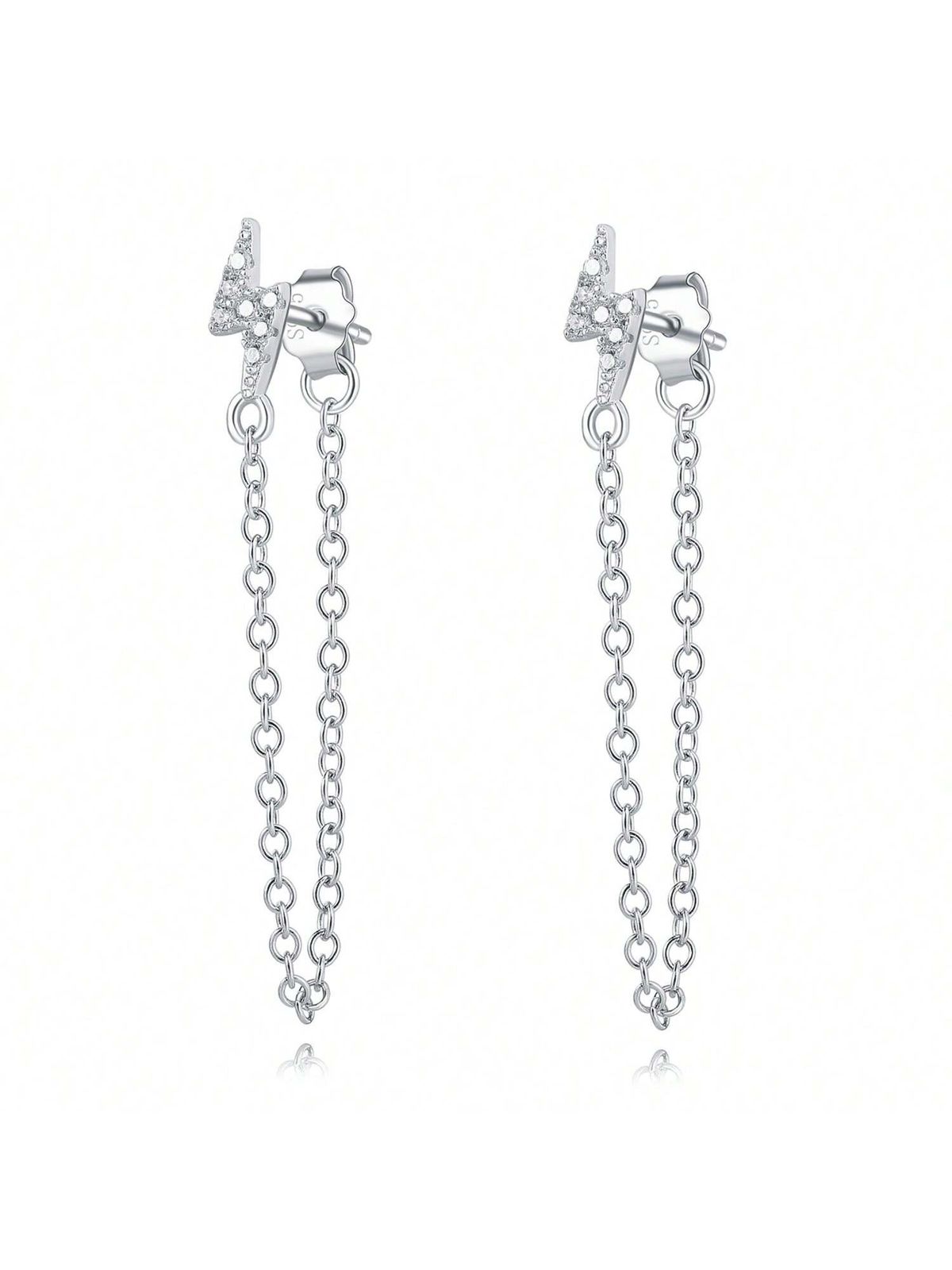 Chain earrings