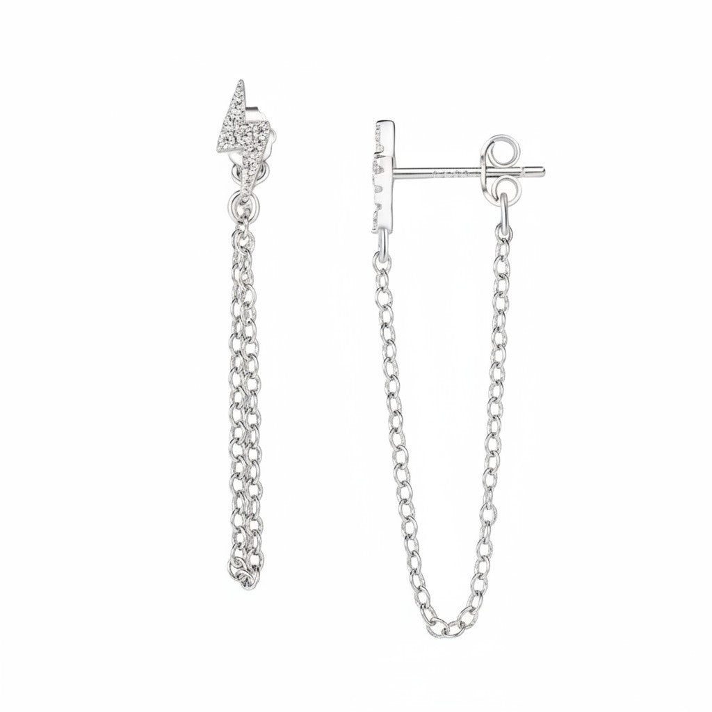 Chain earrings
