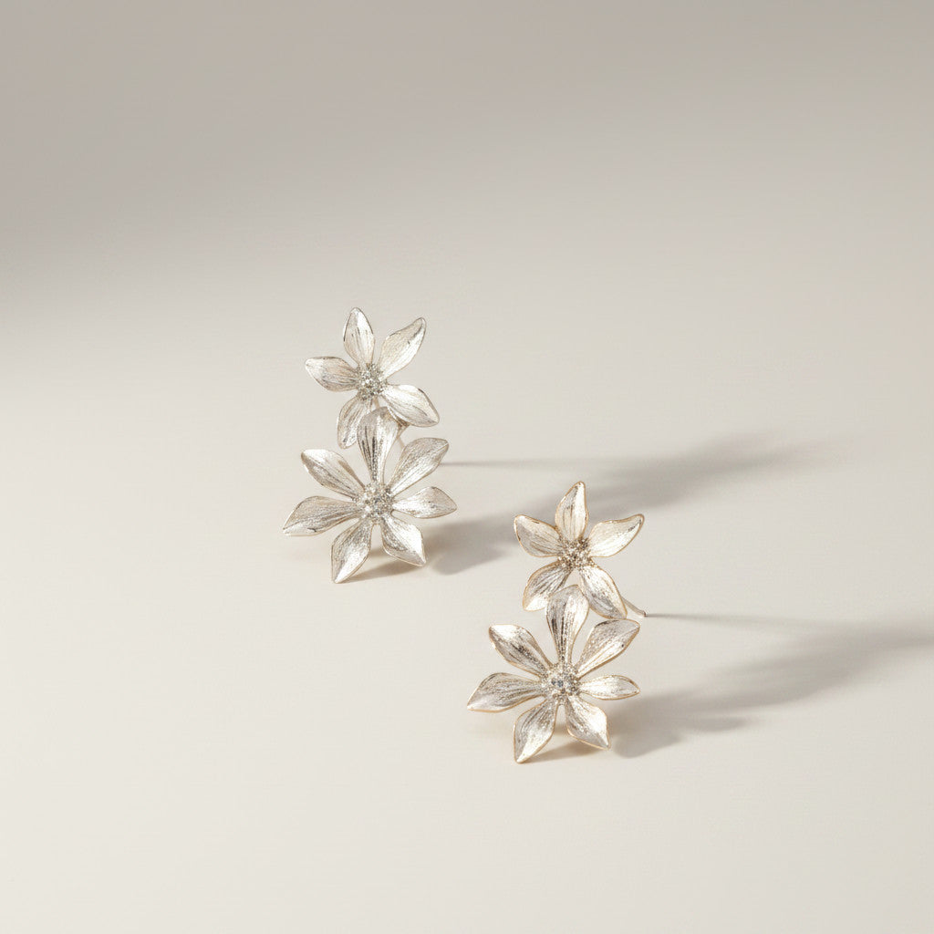 Rosy earrings