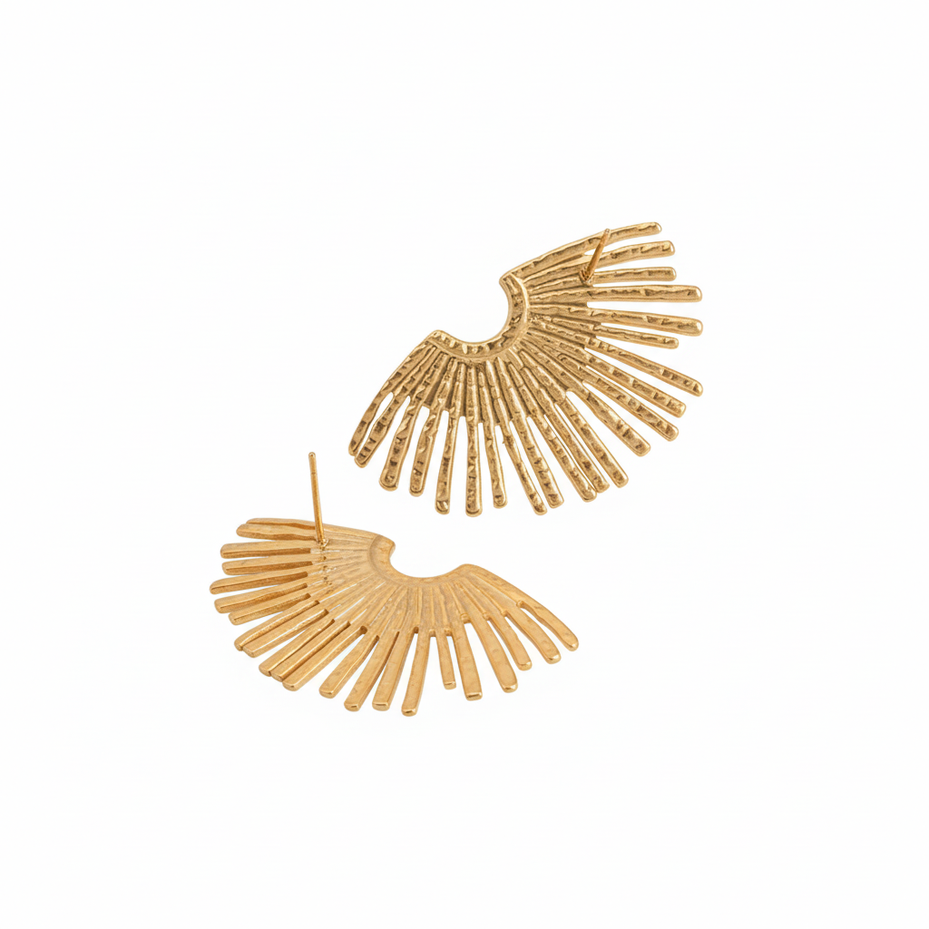 Half sun earrings