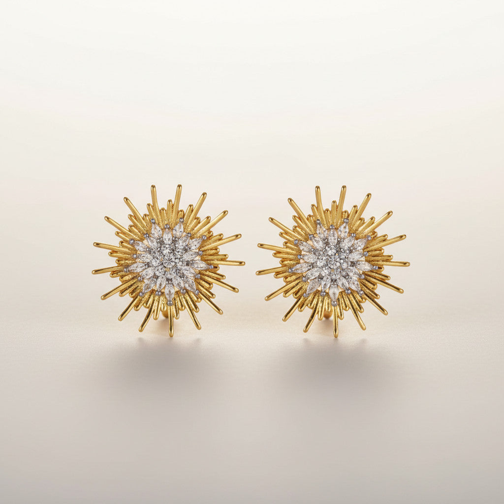 Morning earrings