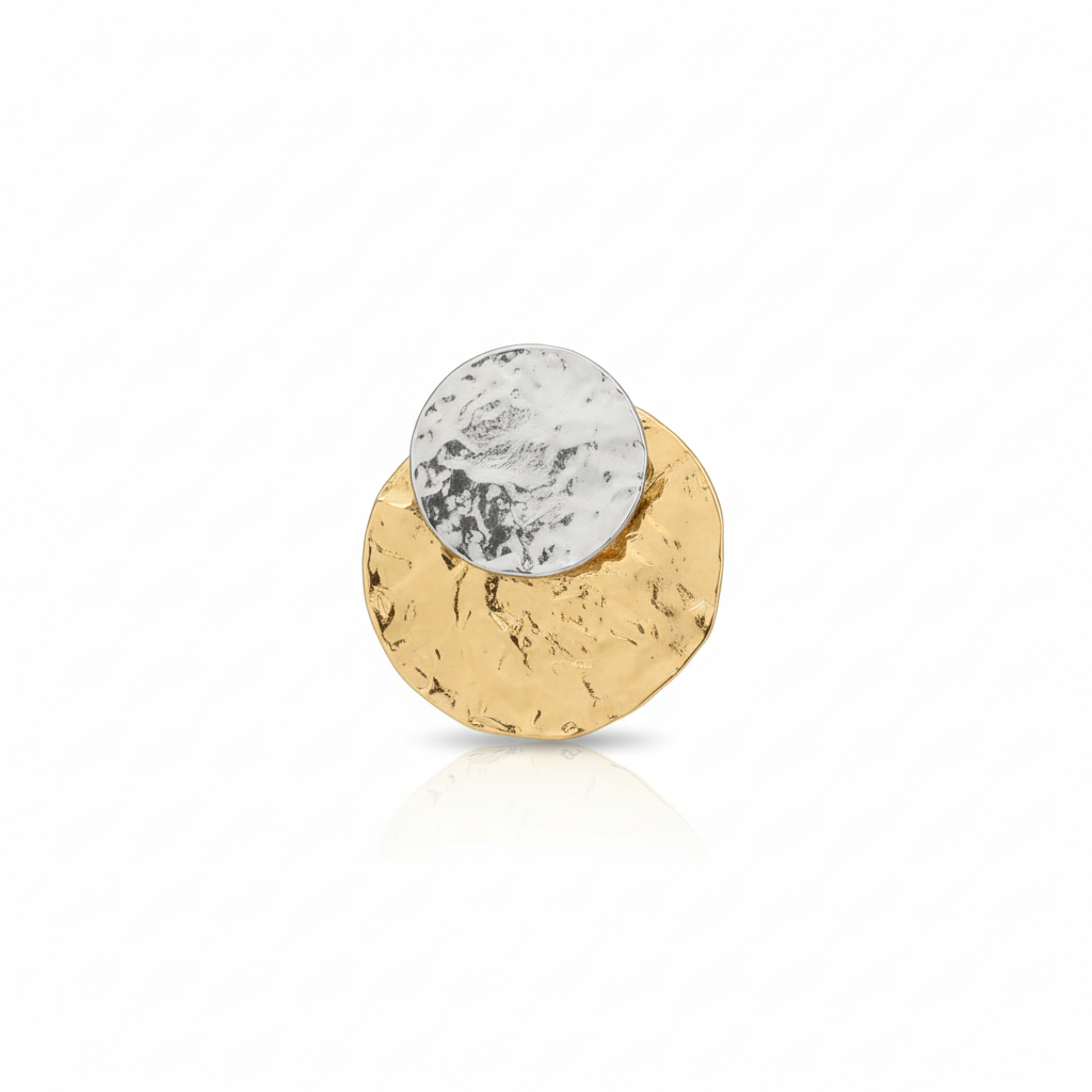 Full moon earrings