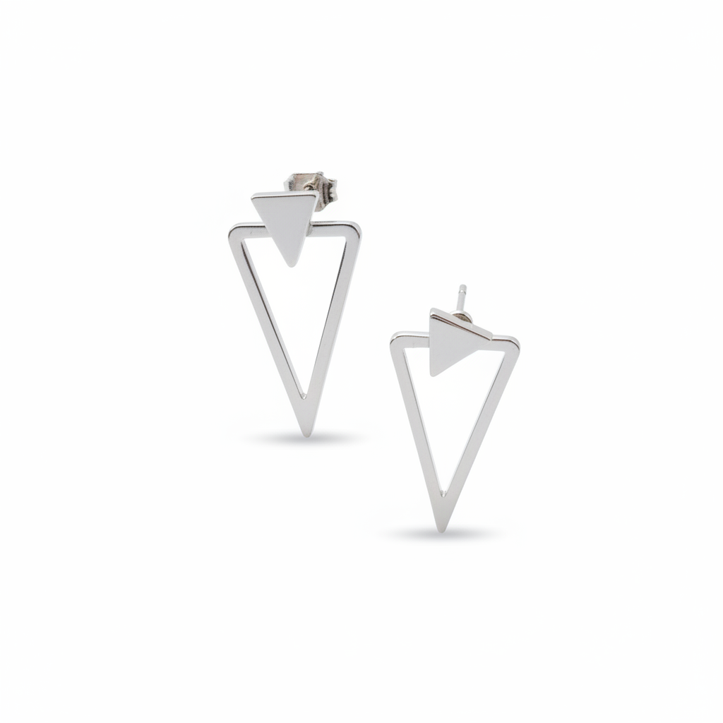 Mini Triangle earrings