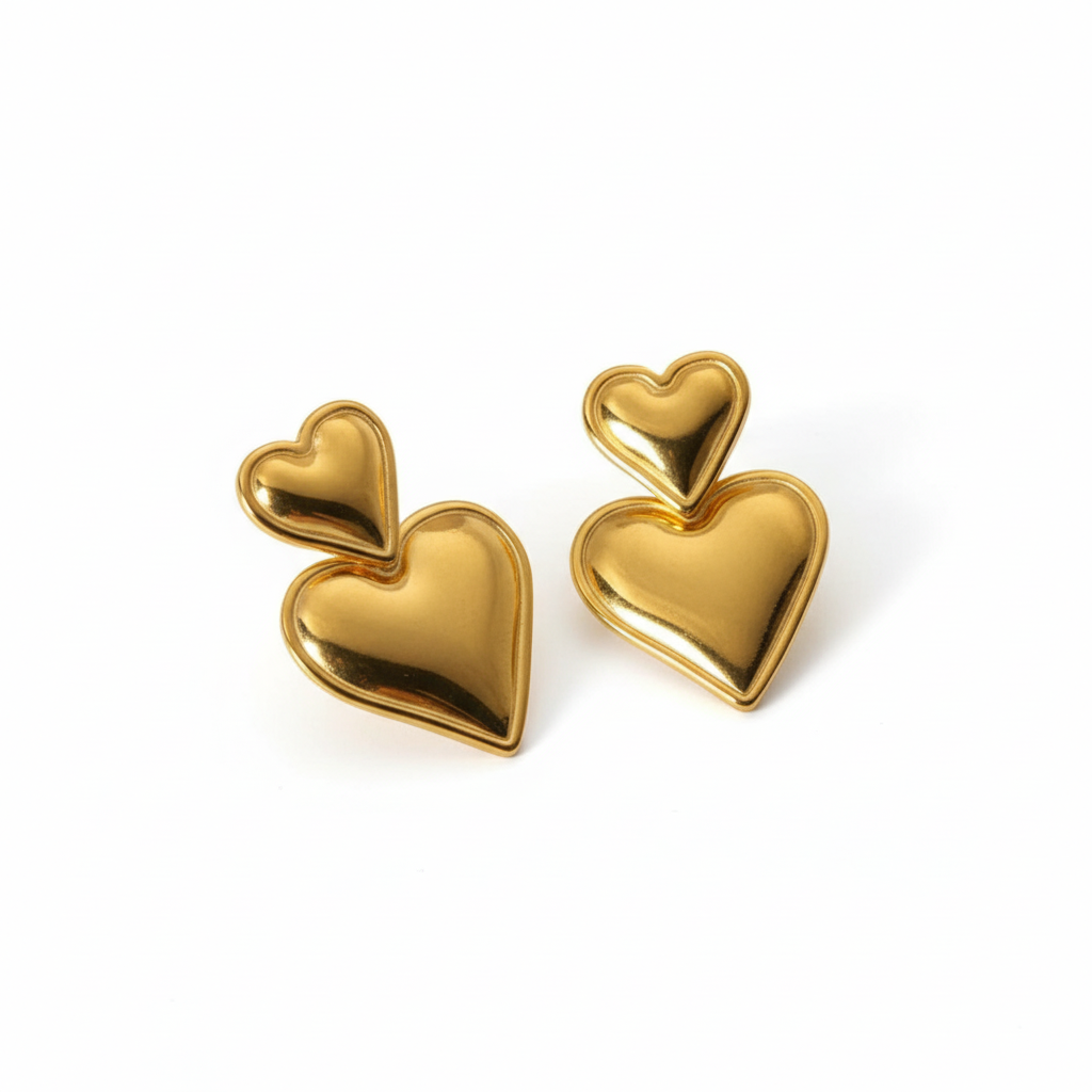 Como earrings