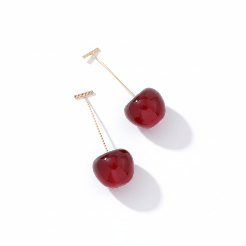 Cherry earrings