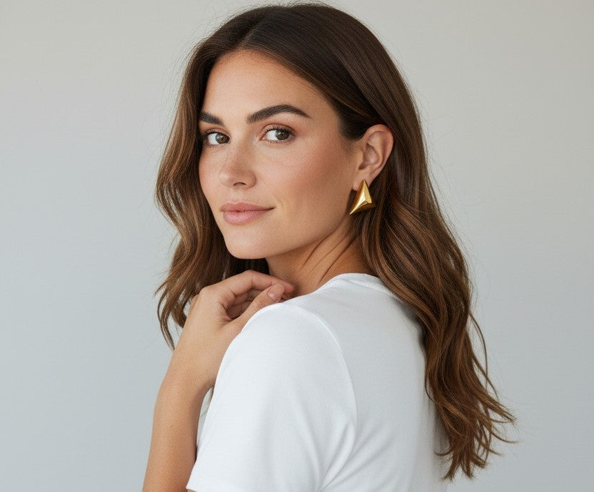 Triangle earrings