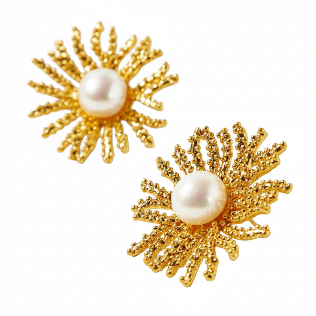 Sun earrings
