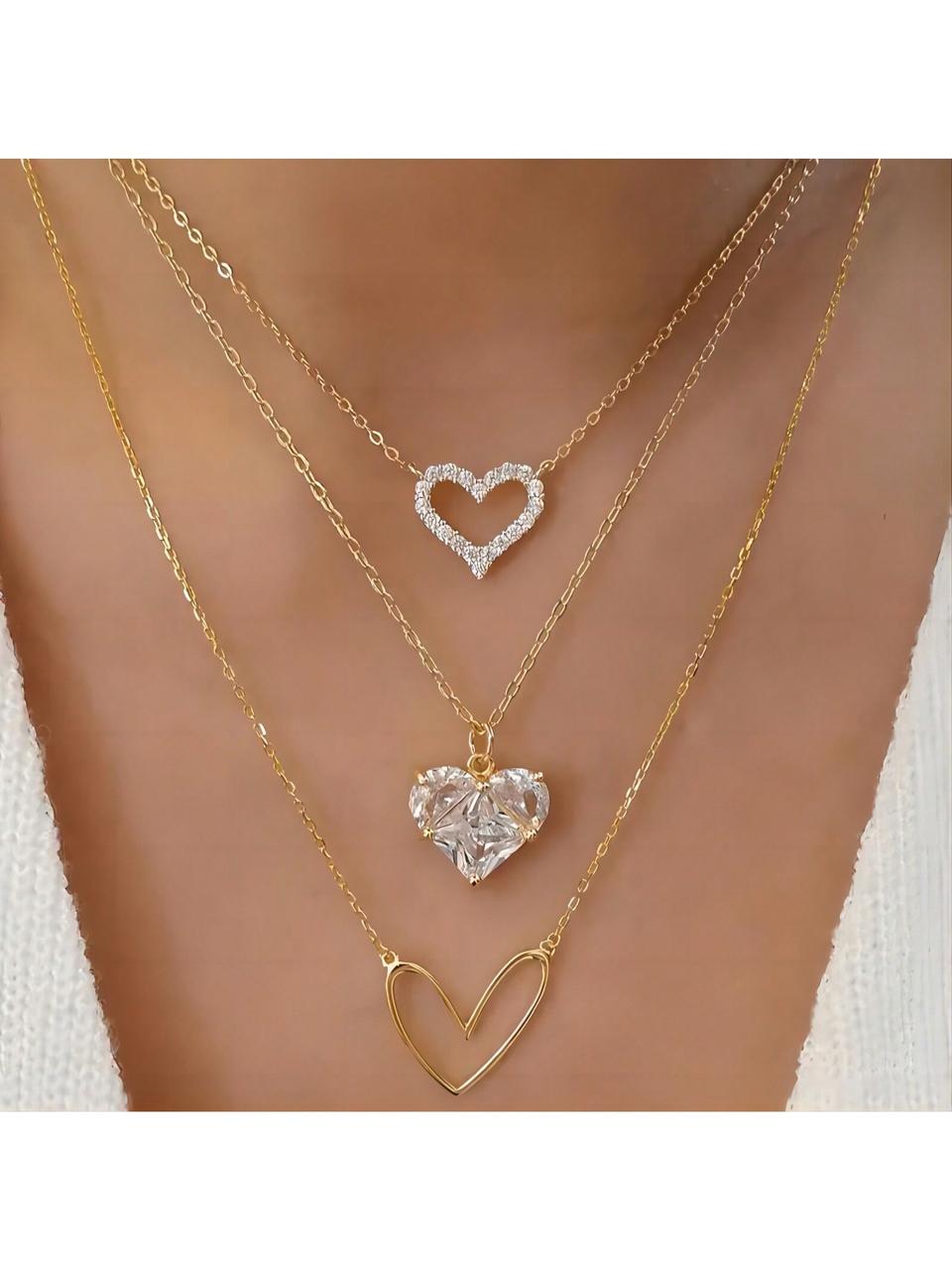 Hearts necklaces