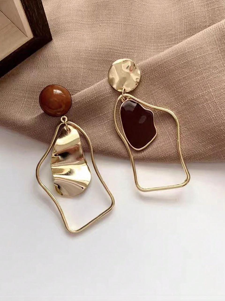 Mirror earrings